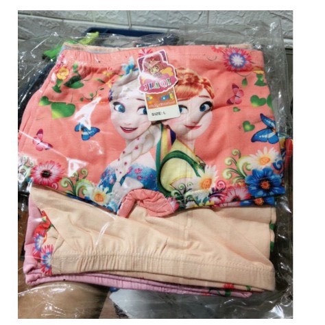 Quần lót đùi bé gái 3D công chúa Elsaz.