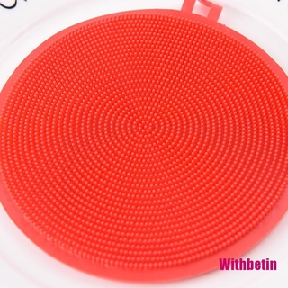 Miếng Silicone Rửa Chén Hình Tròn Tiện Dụng
