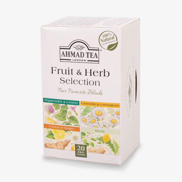 TRÀ AHMAD ANH QUỐC - BỘ SƯU TẬP THẢO MỘC (40g) - Fruit & Herb Selection - 4 loại Trà Thảo mộc