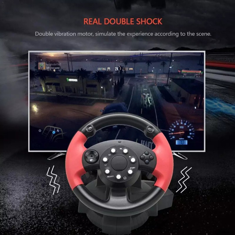 Tay cầm chơi game dạng vô lăng chuyên dùng cho FT33D3 D7 SERIES PS 3 / PS 2 / PC (D-Input / X-Input)
