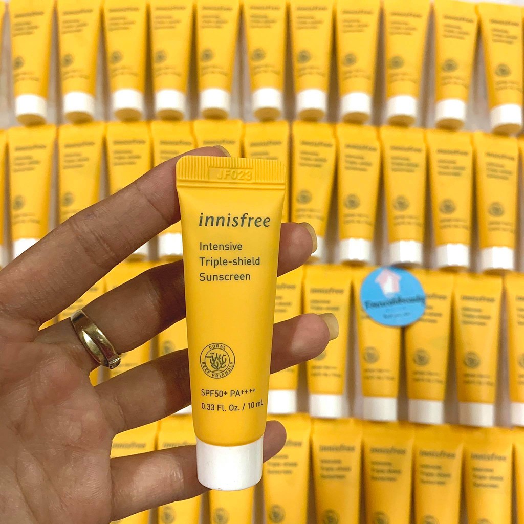 Kem Chống Nắng Chống Trôi, Nâng Tông Innisfree Intensive Triple Care Sunscreen SPF50+/PA