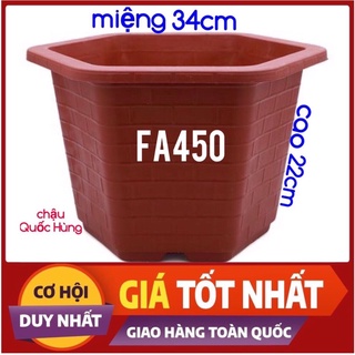 Combo 10 chậu FA450 trồng cây,trồng hoa