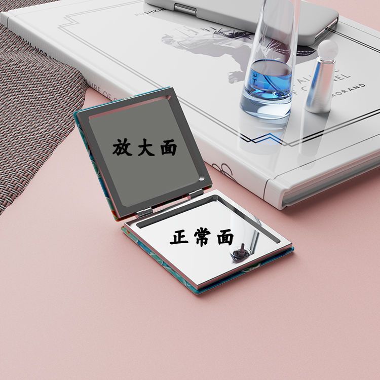 Gương Trang Điểm Hóa Trang Xiao Venti Kazuha Hai Mặt Thiết Kế Nhỏ Gọn Bỏ Túi