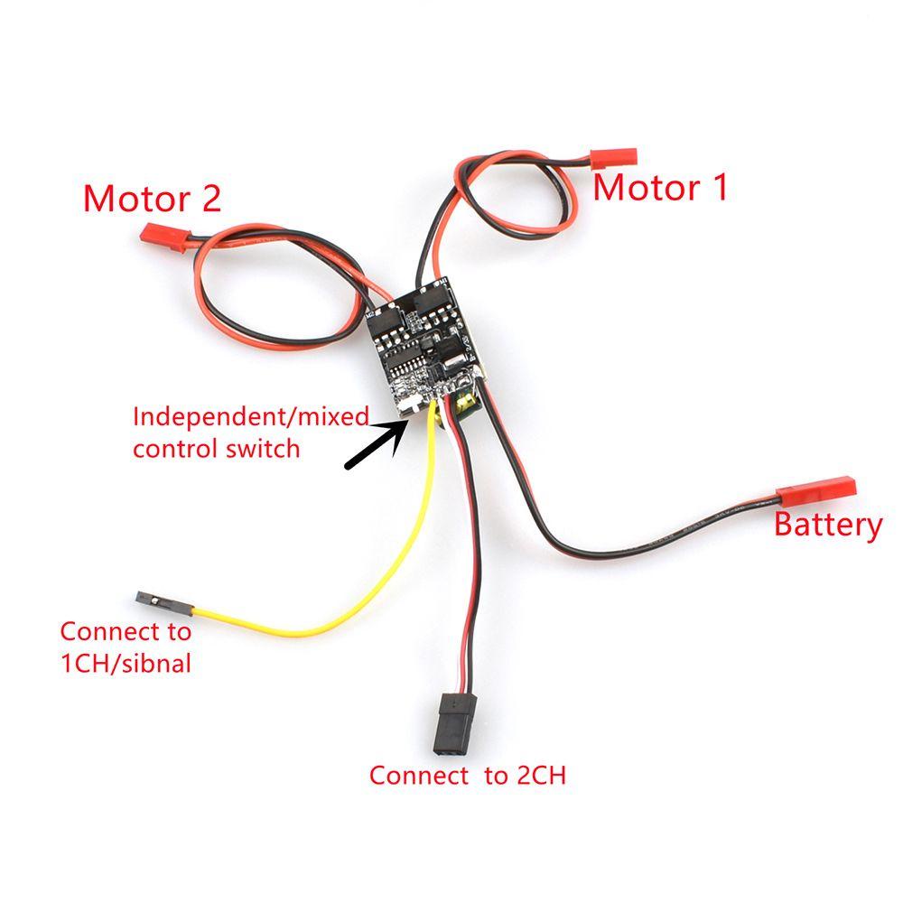 Mô Hình Tàu Điều Khiển Từ Xa Esc 2s-3s Lipo 1.8A