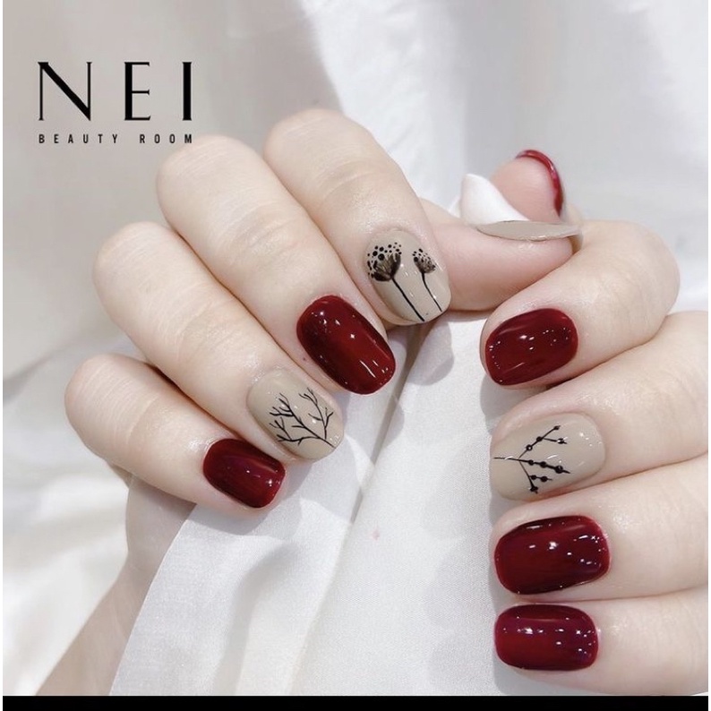 NAIL BOX GIÁ RẺ. SET 10 móng up chơi lễ , tết,  noel