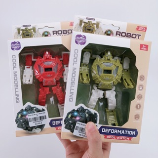 ĐỒ CHƠI đồng hồ số biến hình robot cực chất