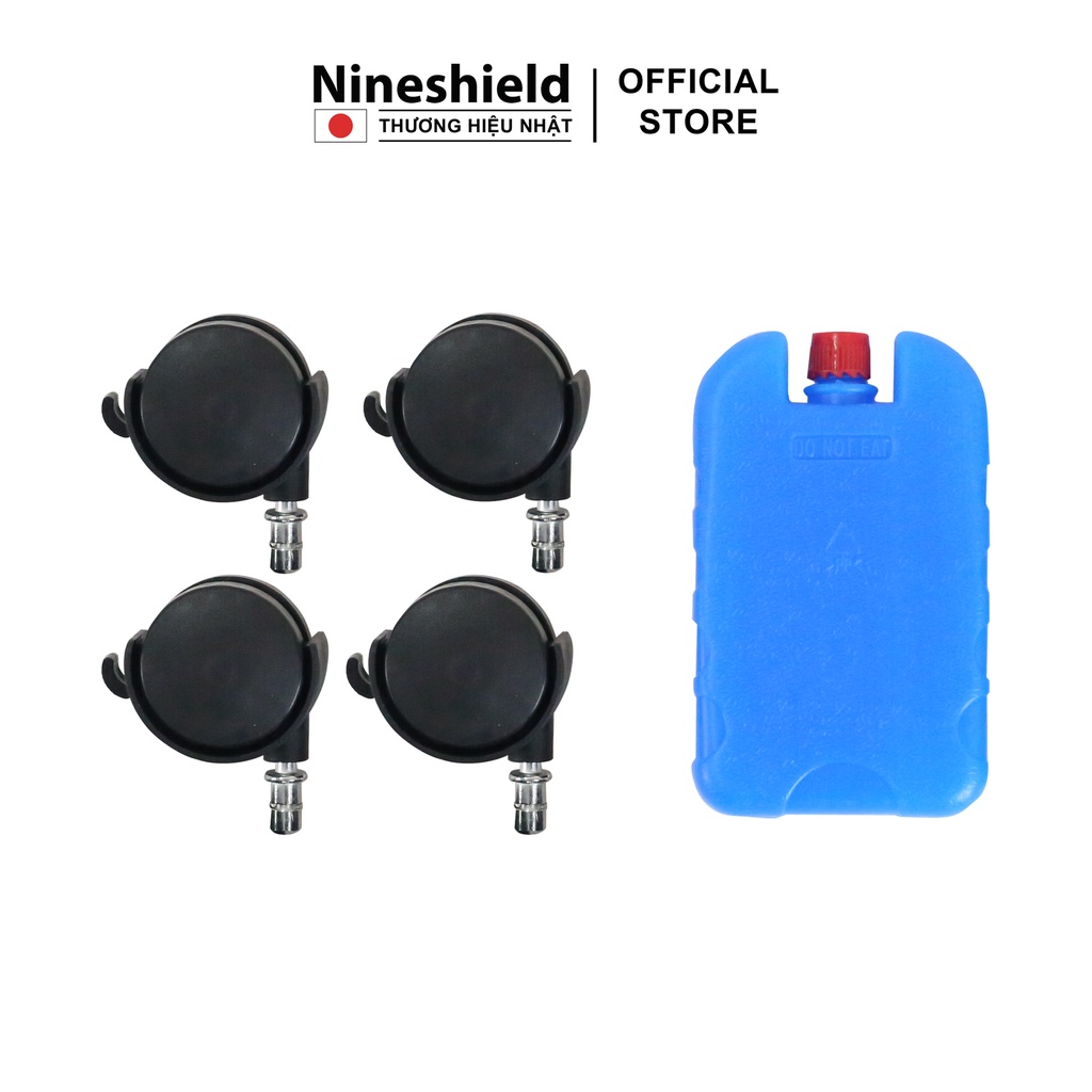 Quạt điều hoà Nineshield KB588S dung tích 45L làm mát nhanh tiết kiệm điện - Hàng chính hãng