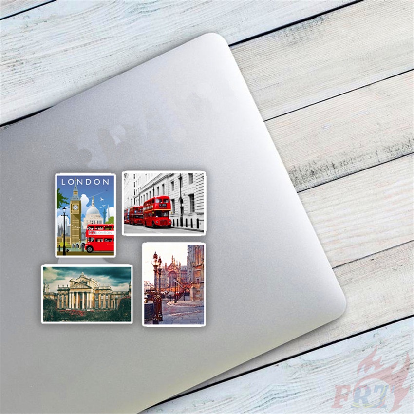 ❉ British Culture &amp; Art Series 02 Retro London Look Stickers ❉ 50Pcs/Set Fashion Mixed DIY Decals Doodle Stickers