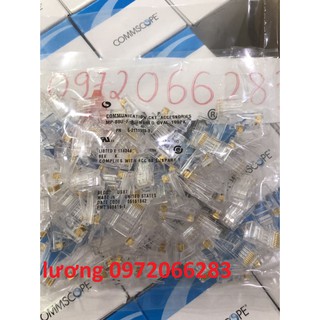 Hạt mạng commscope cat6 hàng sole chân đồng