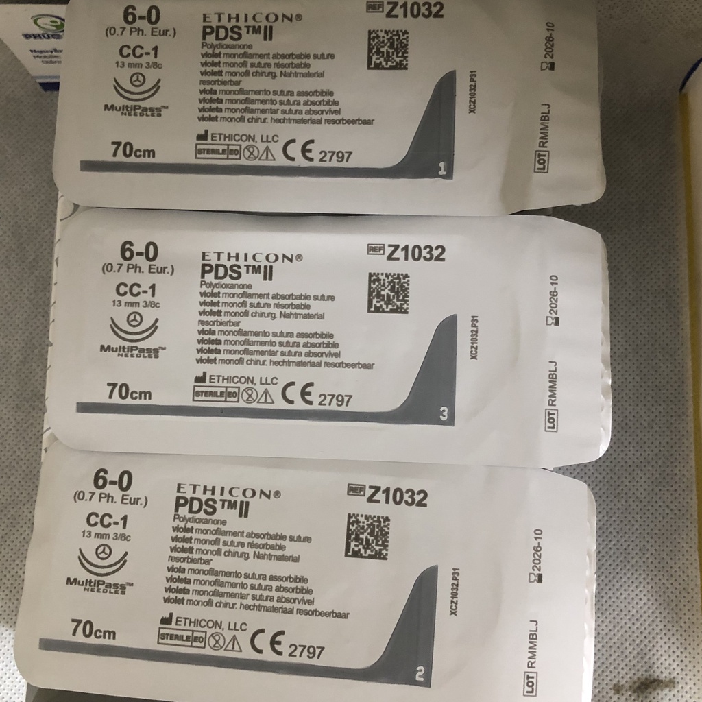 Chỉ phẫu thuật PDS 6.0