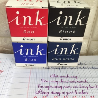 Mực bút máy ink 30m