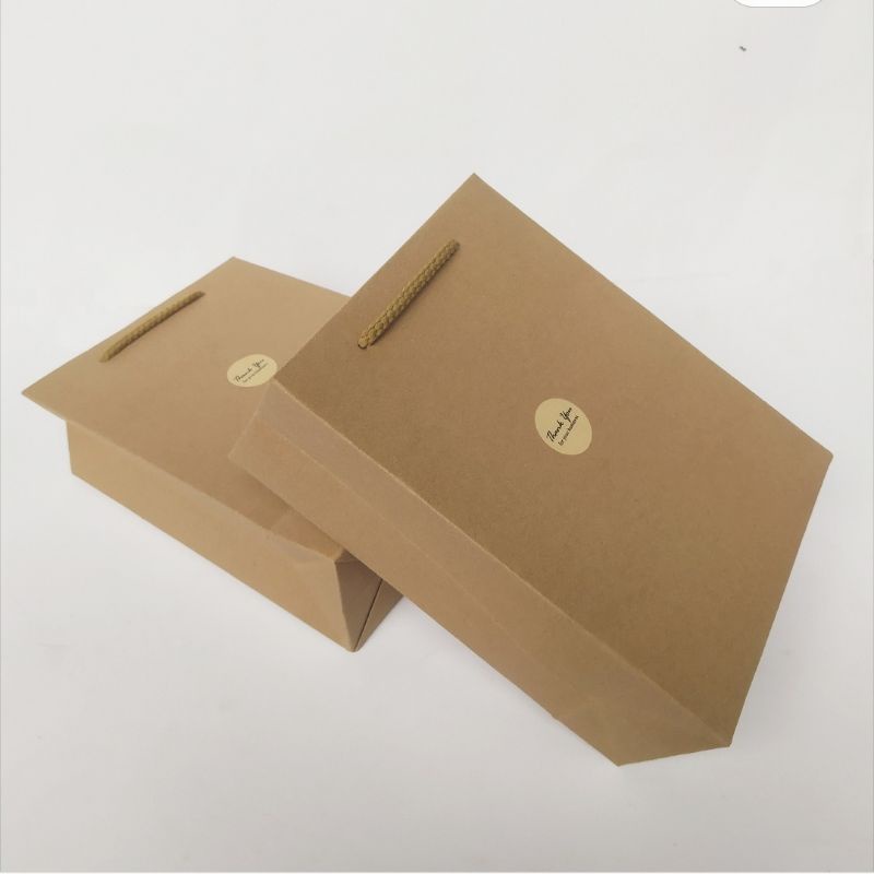 {Giá sỉ}Túi giấy đựng quà [ FREESHIP ] túi giấy kraft số 6 Túi giấy đẹp kt; 15 x 20 x 7cm  KT ngang + đứng