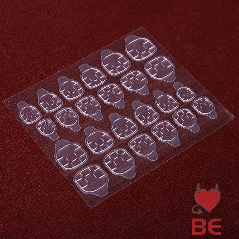 YADORNOS Keo thạch hai mặt trong suốt dùng để dán móng tay DIY thân thiện với môi trường