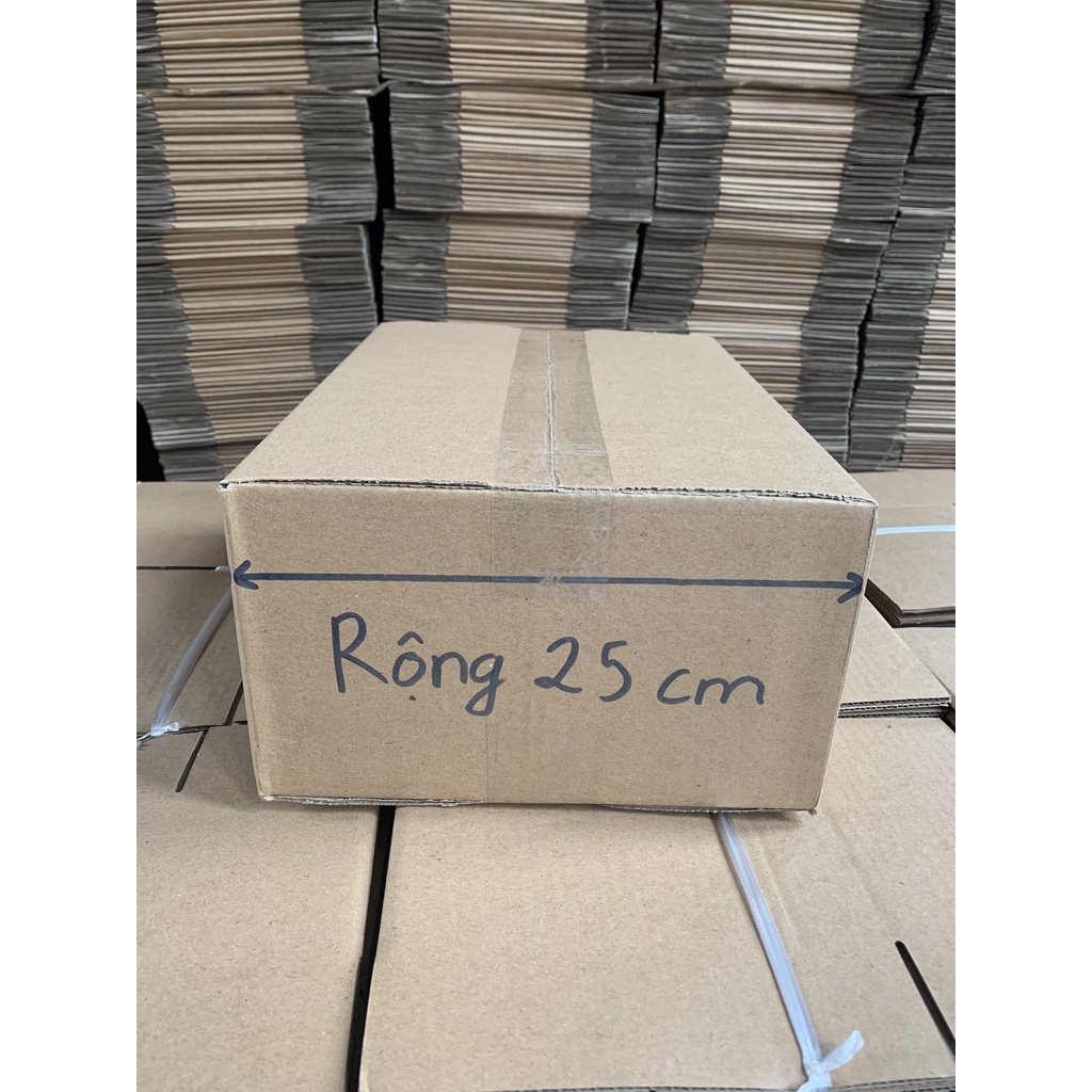 35x25x15 Thùng giấy gói hàng STOW hộp đựng giày carton tiện lợi