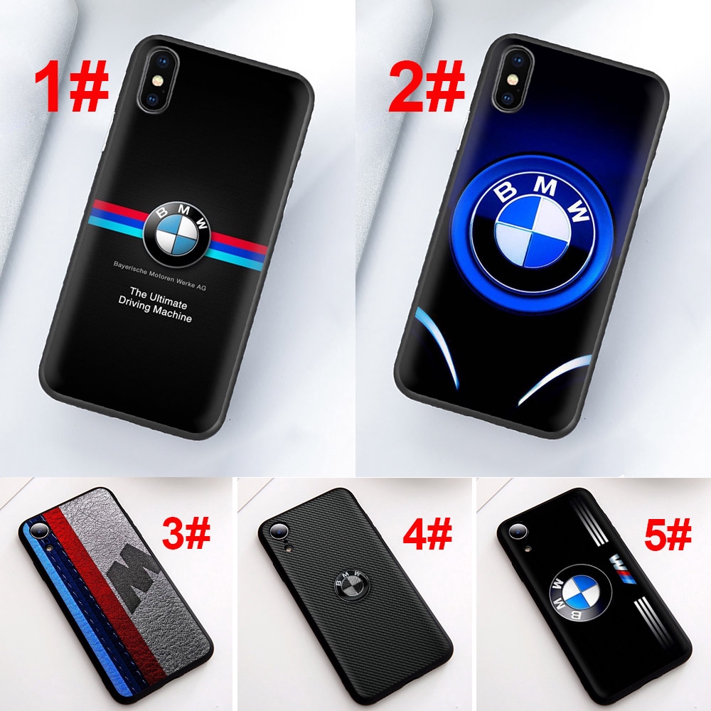 Ốp điện thoại TPU dẻo in logo xe hơi thể thao BMW độc đáo cho IPHONE XR 11 PRO XS MAX X 6 6S 7 8 PLUS 138S