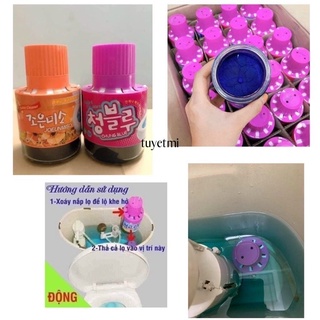 Chai thả bồn cầu khử khuẩn Hàn Quốc HƯƠNG THƠM NHẸ DỊU