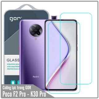Bộ 2 miếng kính cường lực Gor cho Xiaomi Poco F2 Pro - Redmi K30 Pro - K30 Ultra