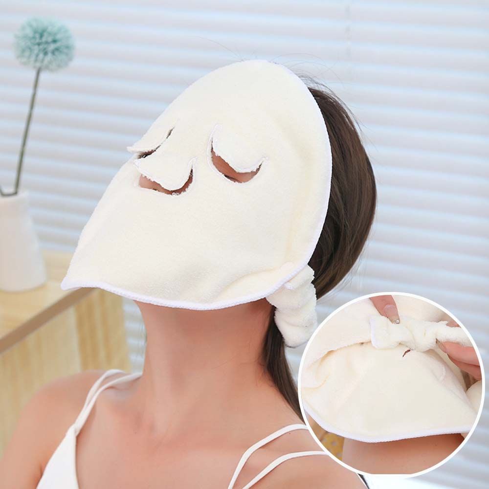 Daphne Khăn Lau Mặt Bằng Vải Nỉ San Hô Làm Đẹp Giảm Mụn Giảm Sưng Đau Và Dưỡng Ẩm Cho Da