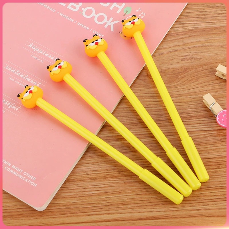 Bút Mực Gel Hình Mèo Garfield Hoạt Hình Dễ Thương