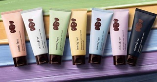 Combo mặt nạ đất sét và poster innisfree wanna one