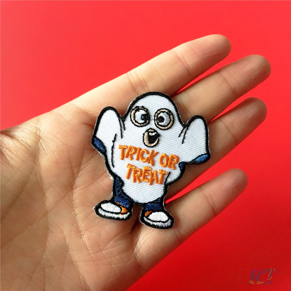 Miếng ủi áo bằng vải thêu hình răng vui nhộn/bảo vệ môi trường