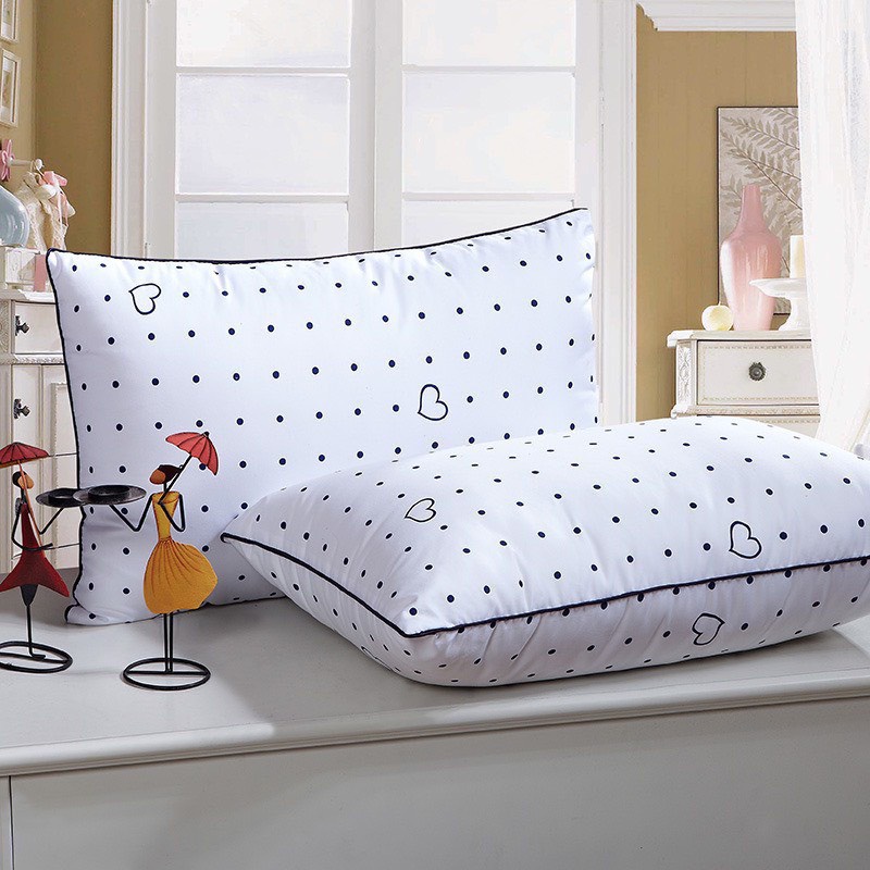 Ruột Gối hinton , lõi gối nhập khẩu cao cấp HINTON chất liệu bông gòn 100% siêu thoáng , siêu mềm , siêu êm , 47 x 74 cm