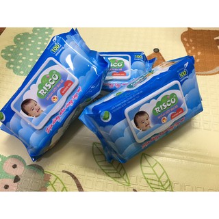 Khăn giấy ướt không mùi Baby Risco 100 tờ