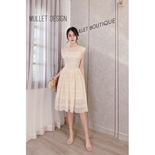 VÁY HAI DÂY TIỂU THƯ REN CAO CẤP