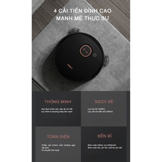 Robot hút bụi lau nhà Ecovacs Deebot DX65