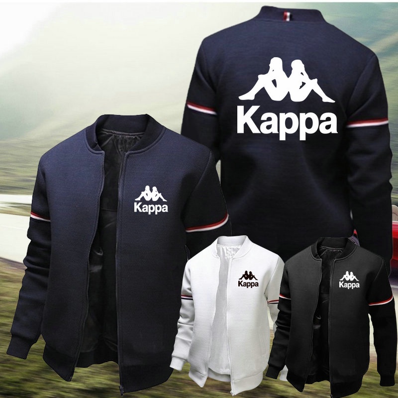 Áo khoác phong cách thể thao in chữ Kappa năng động cho nam