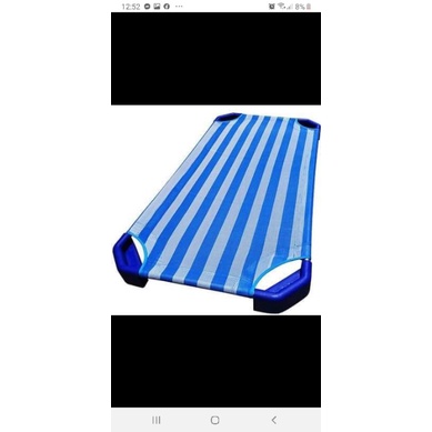 Giường lưới nằm cho các bé 2 thanh inox, lưới thoáng mát⁴