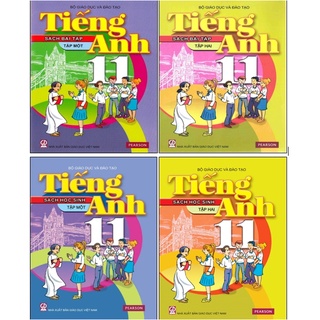 Sách - Combo Tiếng Anh 11 - Học Sinh + Bài Tập (4 cuốn)