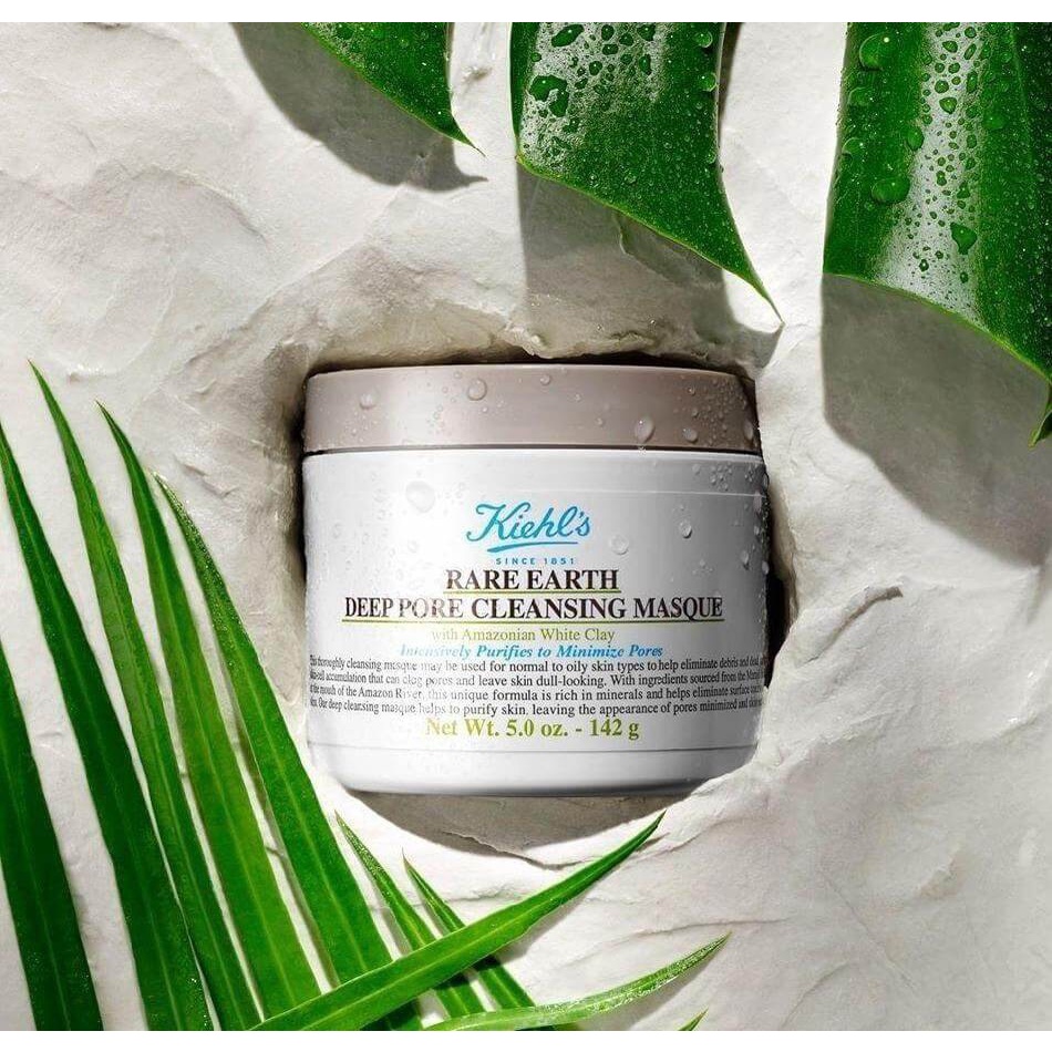 Mặt nạ đất sét KIEHL'S Rare Earth Deep Pore Cleansing Masque 125g