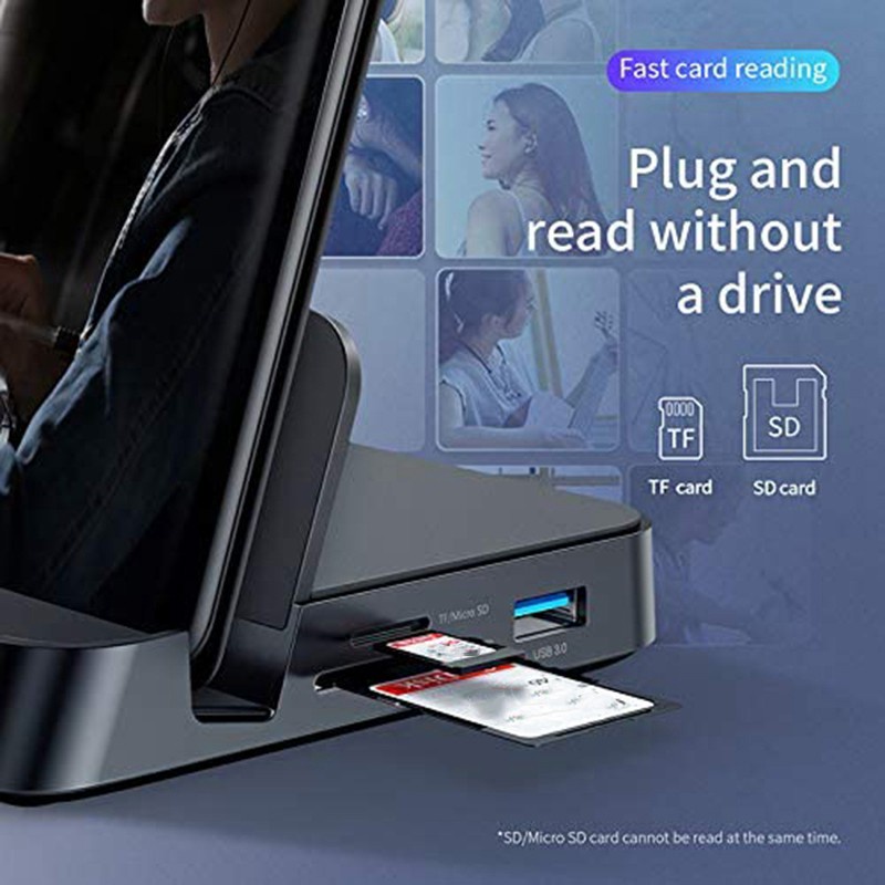 Baseus Type C HUB Docking Station for Samsung for Huawei P30 P20 Pro