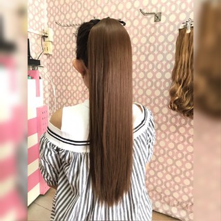 [ FREESHIP, HÀNG LOẠI 1 ] Tóc giả nữ cột thẳng dài, tóc buộc