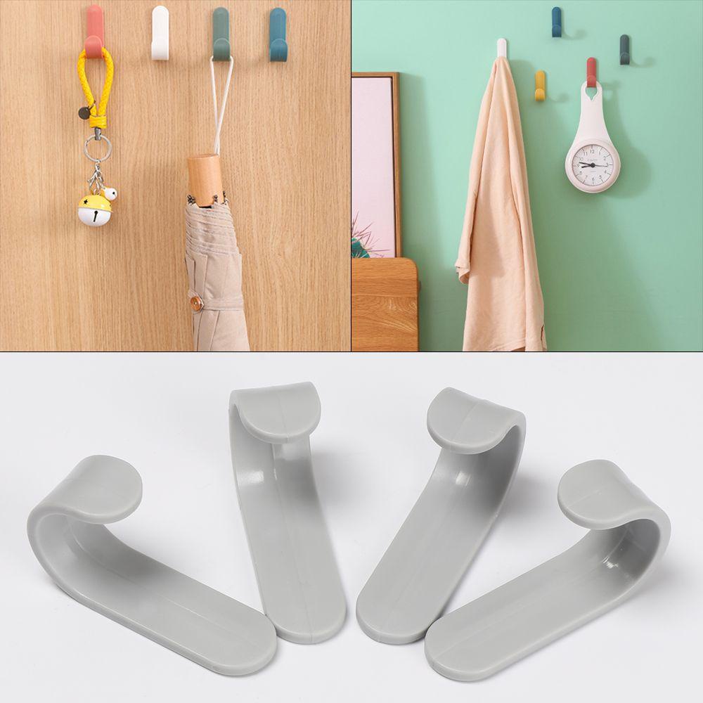 Set 4 Móc Treo Đồ Gắn Tường Không Cần Khoan Tiện Dụng