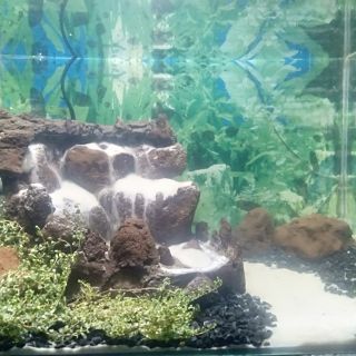 Thác cát hồ cá mini cho khung hồ 35×20×20