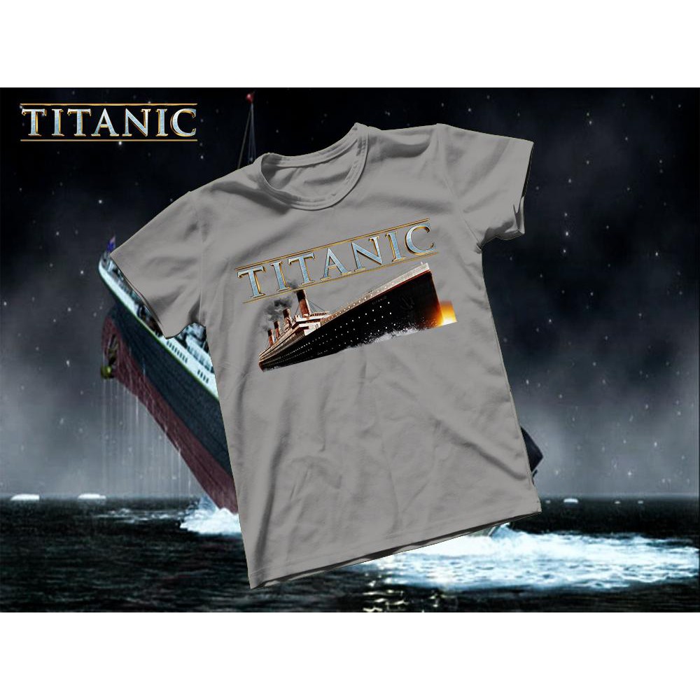 Áo thun Cotton Unisex - Movie - Titanic - Tàu titanic