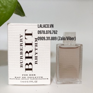 [Mini] Nước Hoa Burberry Brit Rhythm 5ml - Hàng Pháp