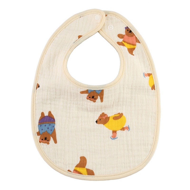 Yếm Ăn Cotton Mềm Mại Dành Cho Các Bé