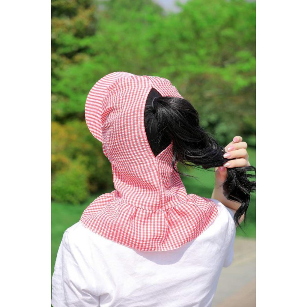 Mũ chống nắng kèm khẩu trang chống tia uv | BigBuy360 - bigbuy360.vn