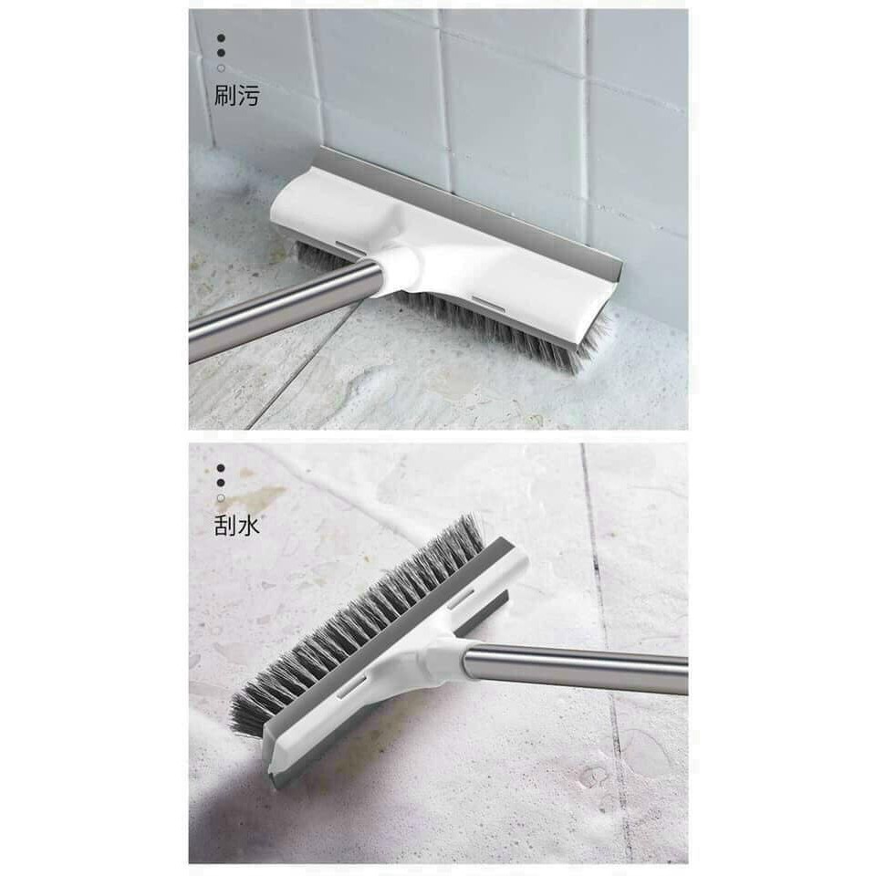 Chổi Đa Năng 3 Đoạn Ghép Lại Lau Nhà Cực Tiện Mọi ngóc Ngách Dài tối Đa Trên 1m Hoặc Ngắn Lại Tùy Ý