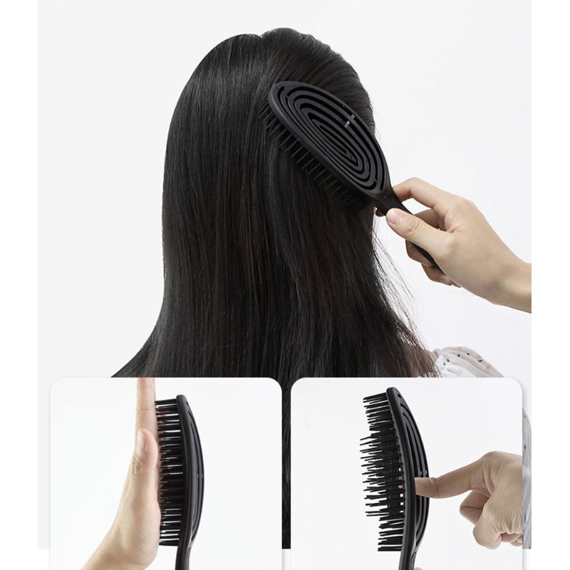 Lược Chải Tóc Chống Tĩnh Điện Massage Da Đầu Và Tạo Kiểu Tóc Chuyên Nghiệp YOUYO