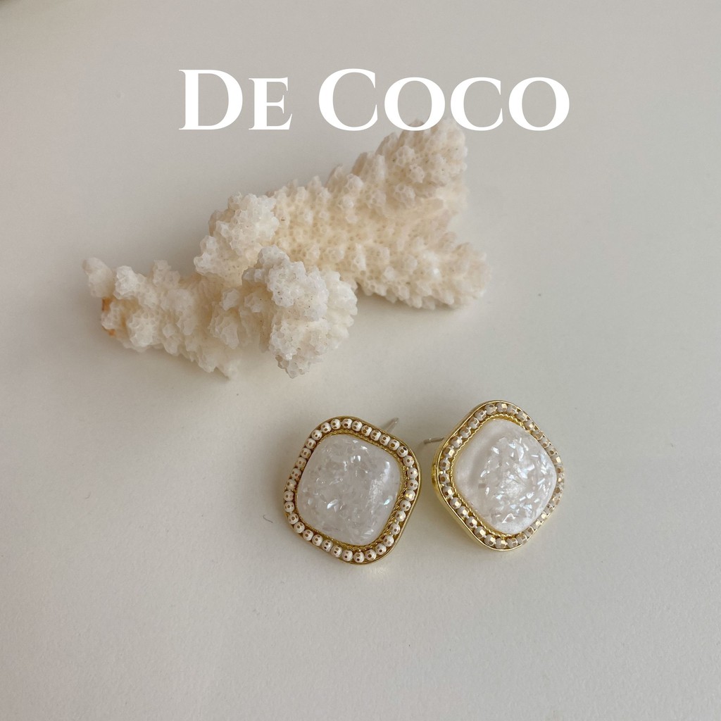 Khuyên tai nữ vintage Decoco.accessories