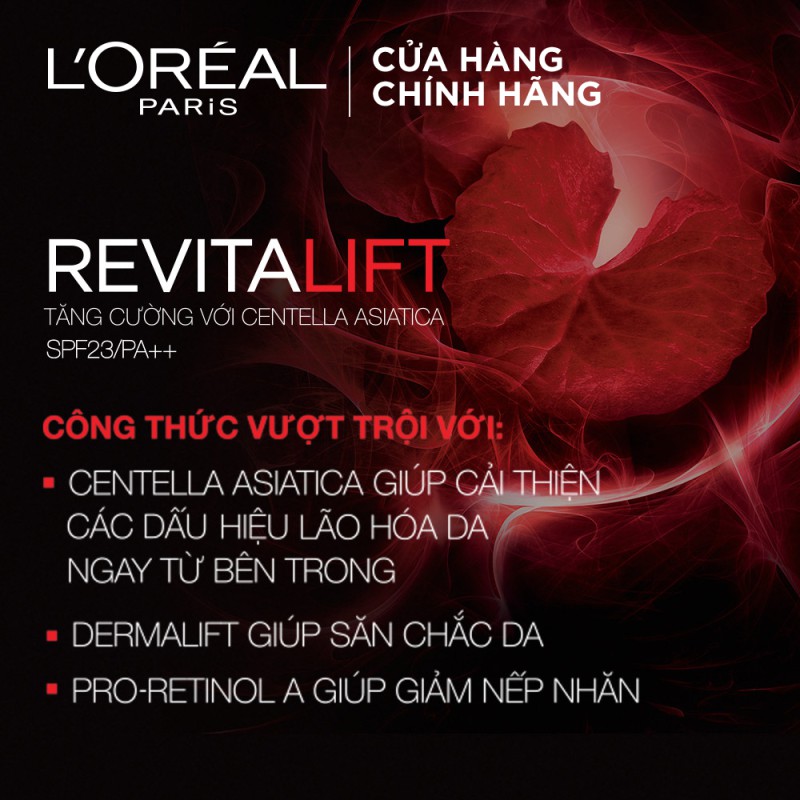 [Mã FMCGMALL -8% đơn 250K] Kem dưỡng da vùng mắt chống lão hóa L'Oreal Paris Revitalift Eye Cream 15ml