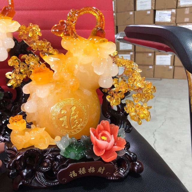 Tượng Phong Thủy Hồ Lô | Hoa Mẫu Đơn | Thiềm Thừ | Tỳ Hưu | Cây Tài Lộc May Mắn Phong Thủy | BigBuy360 - bigbuy360.vn