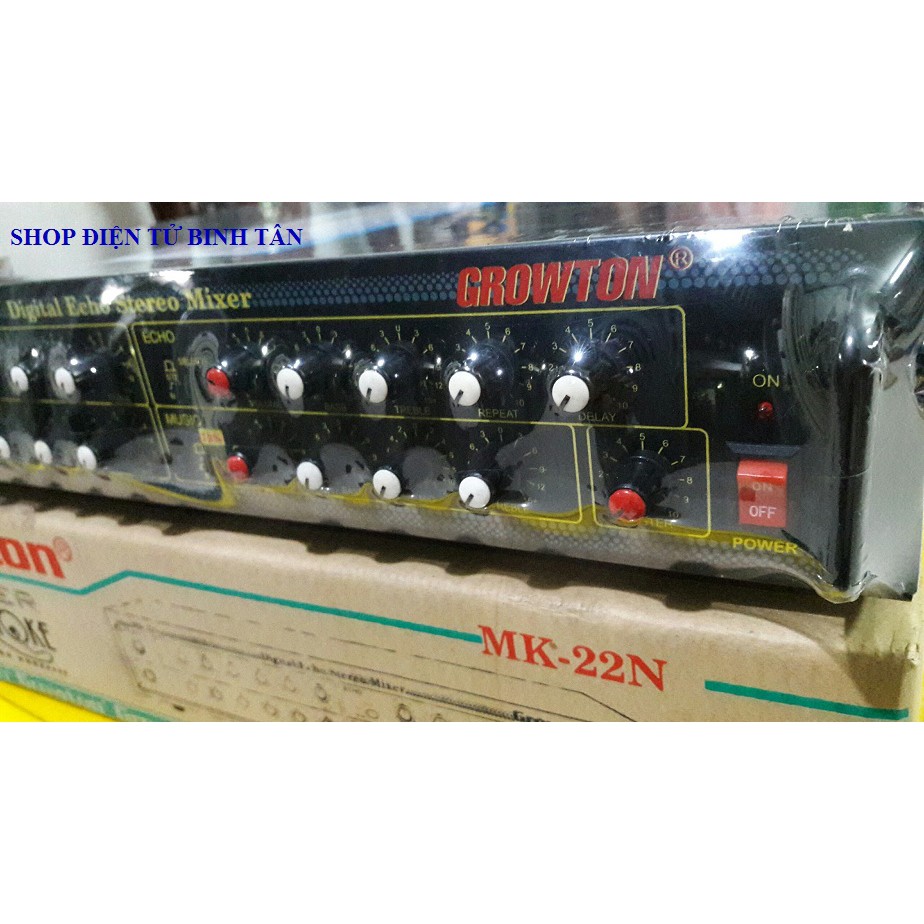 Vang Mixer Karaoke Digital Growton MK-22N