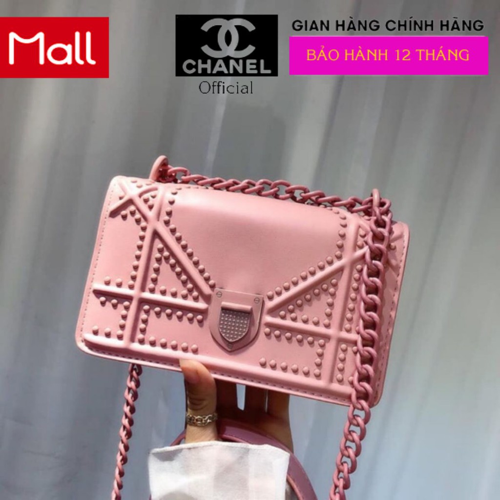 Túi Đeo Chéo Nữ 💖 𝑭𝑹𝑬𝑬𝑺𝑯𝑰𝑷 💖 Túi xách nữ đeo chéo nạm đinh tán size 19cm - TS138