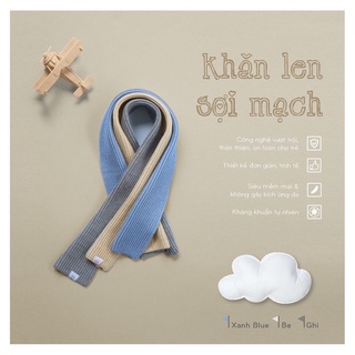 Khăn len sợi mạch Hrnee