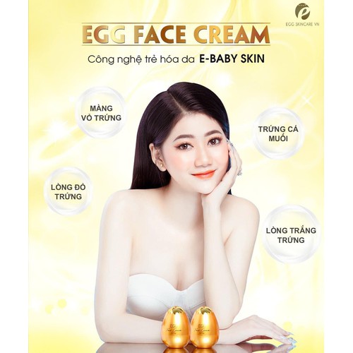 face cream EGG kem mặt trứng vàng